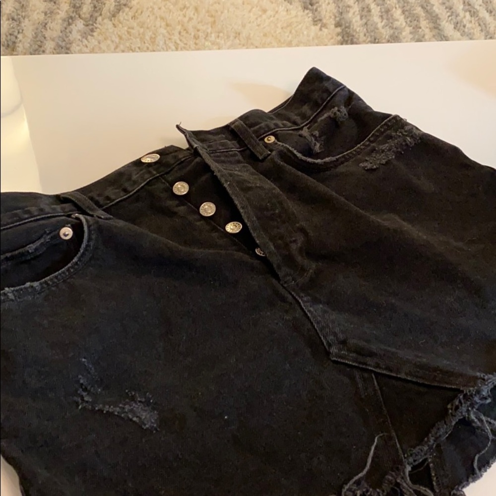 AGOLDE Quinn High Rise Mini Skirt - Picture 6 of 7